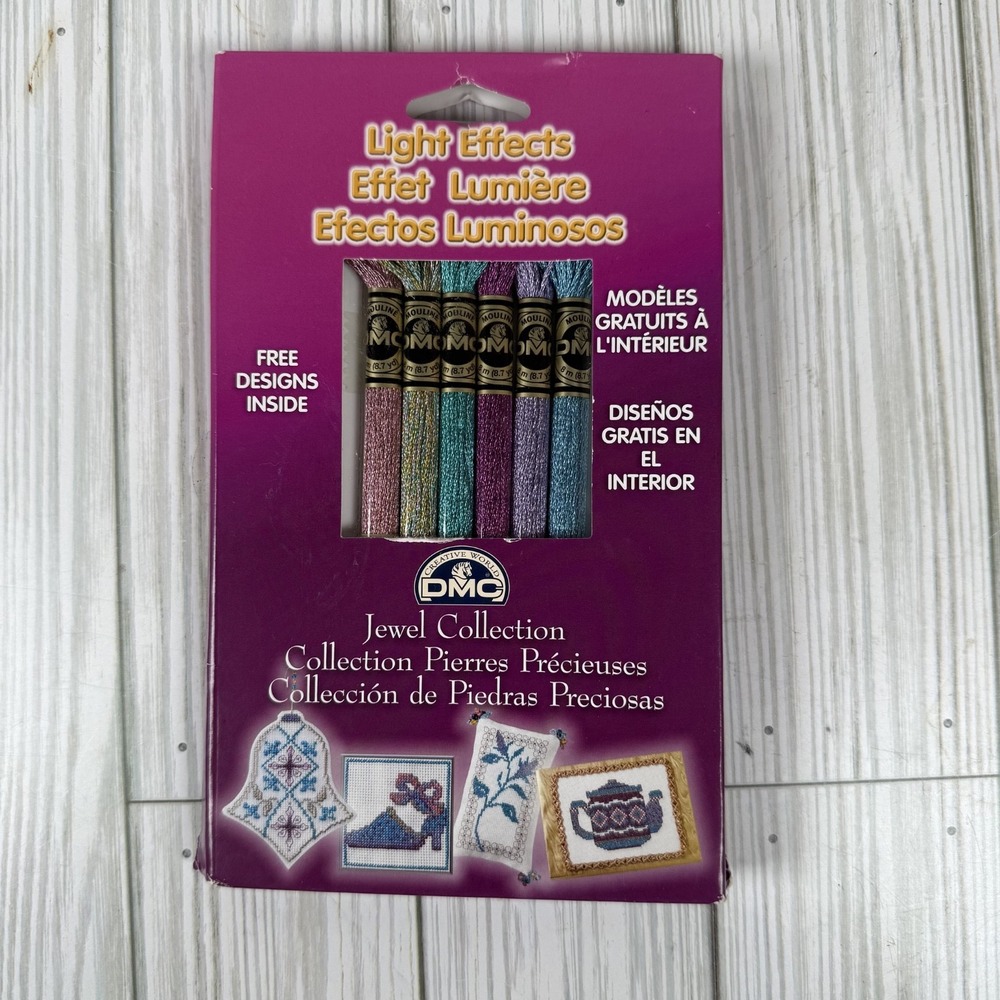 DMC Light Effects Jewel‎ Collection Set of Six Skeins LTE317WPK1